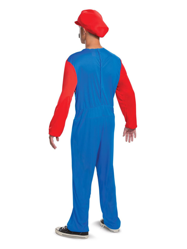 Picture of Nintendo Super Mario Brothers Mario Classic Disguise Mens 38-40