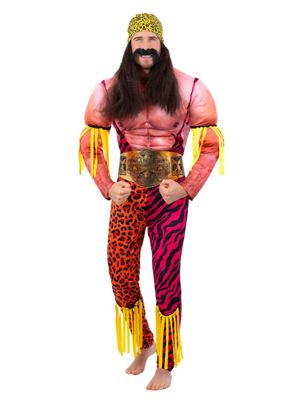 Picture of Deluxe Male Wrestler Costume Chest 42"-44",Waist 36"-38",Leg 33"