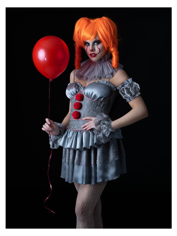 Picture of IT Chapter Two, Pennywise Ladies Costume Bust40-42",Waist 32-34",Hip 42.5-44.5",Leg 33"
