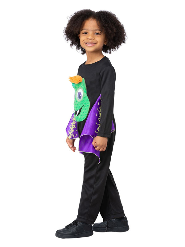 Picture of Googly Eyed Bat Costume Age 4-6,W21.5-22.5",C23-25",H46-51"