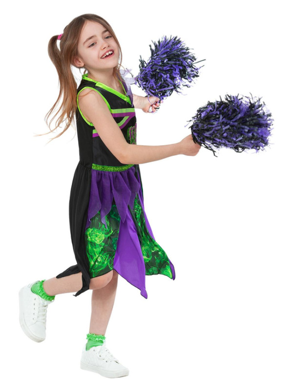 Picture of Toxic Cheerleader Costume Age 7-9,W23.5-24.5",C27-28.5",H52-57"