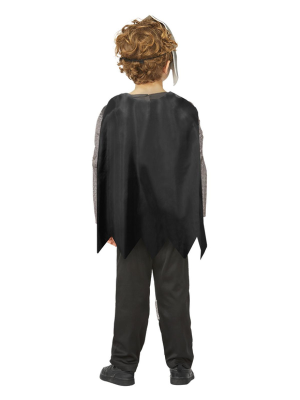 Picture of Deluxe Skeleton Knight Costume Age 10-12Y,W25.5-26.5",C30-31.5",H58-63"