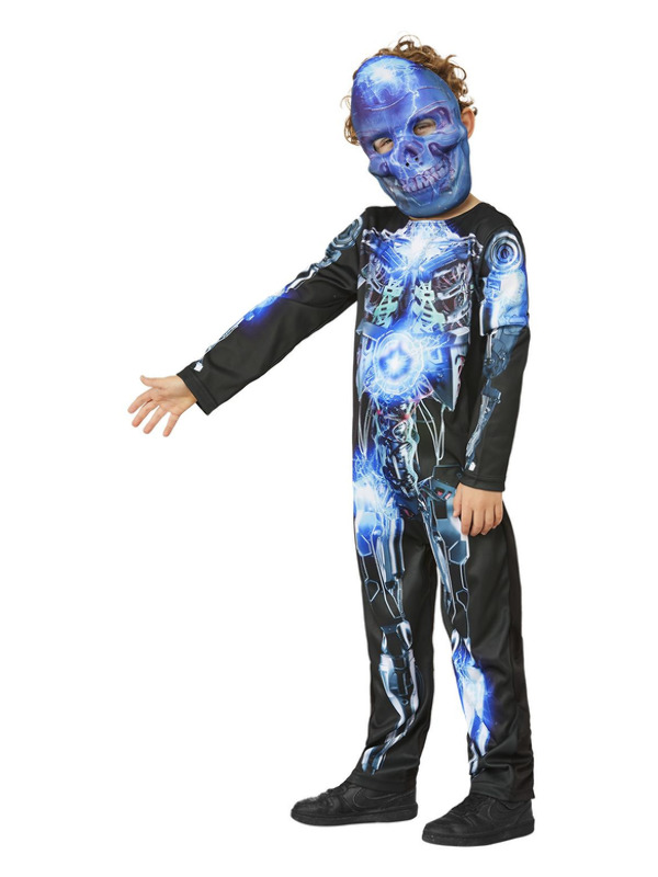 Picture of Robotic Skeleton Costume Age 10-12Y,W25.5-26.5",C30-31.5",H58-63"