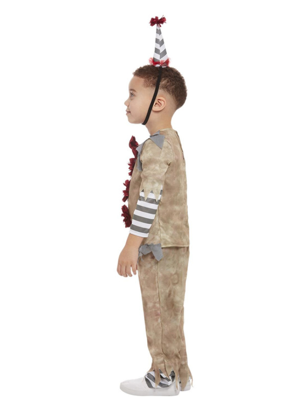 Picture of Toddler Vintage Clown Costume, Grey Age 3-4Y,W21"-22",C21.5"-22.5",H40"-45"