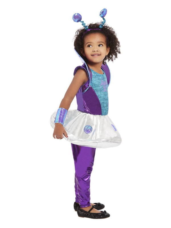 Picture of Toddler Alien Costume, Silver  Age 3-4Y,W21"-22",C21.5"-22.5",H40"-45"