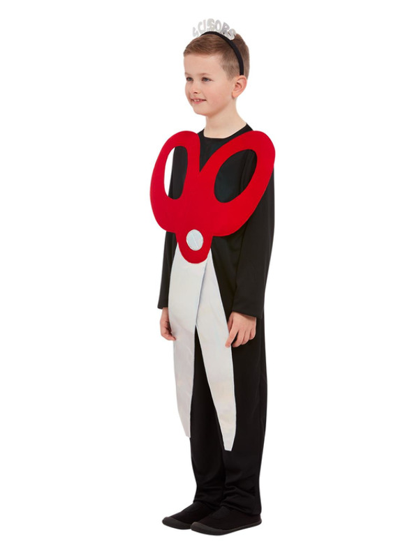 Picture of Scissors Costume, Black & Red SMALL TO MEDIUM CHILD