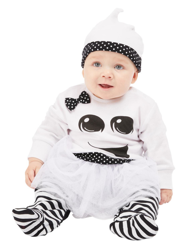 Picture of Ghost Girl Baby, Black & White Age 9-12M