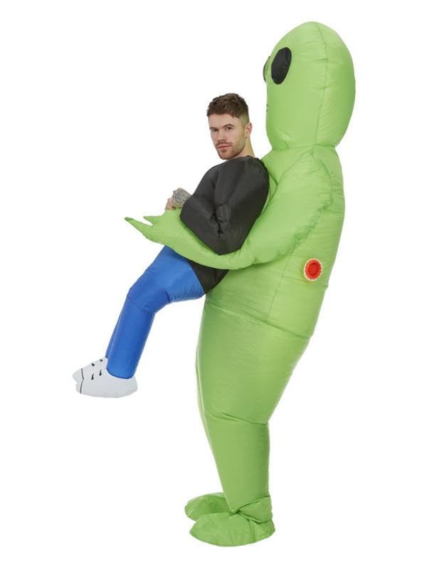 Picture of Inflatable Alien Abduction Costume, Green 