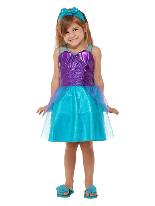 Picture of Toddler Mermaid Costume Age 1-2Y,W19"-20",C19.5"-20.5",H34"-39"