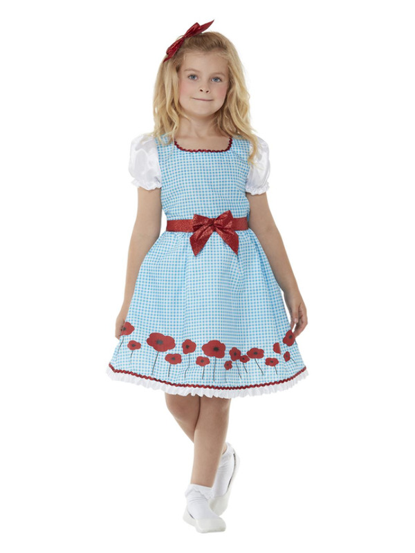 Picture of Deluxe Country Girl Costume Age 10-12Y,W25.5-26.5",C30-31.5",H58-63"